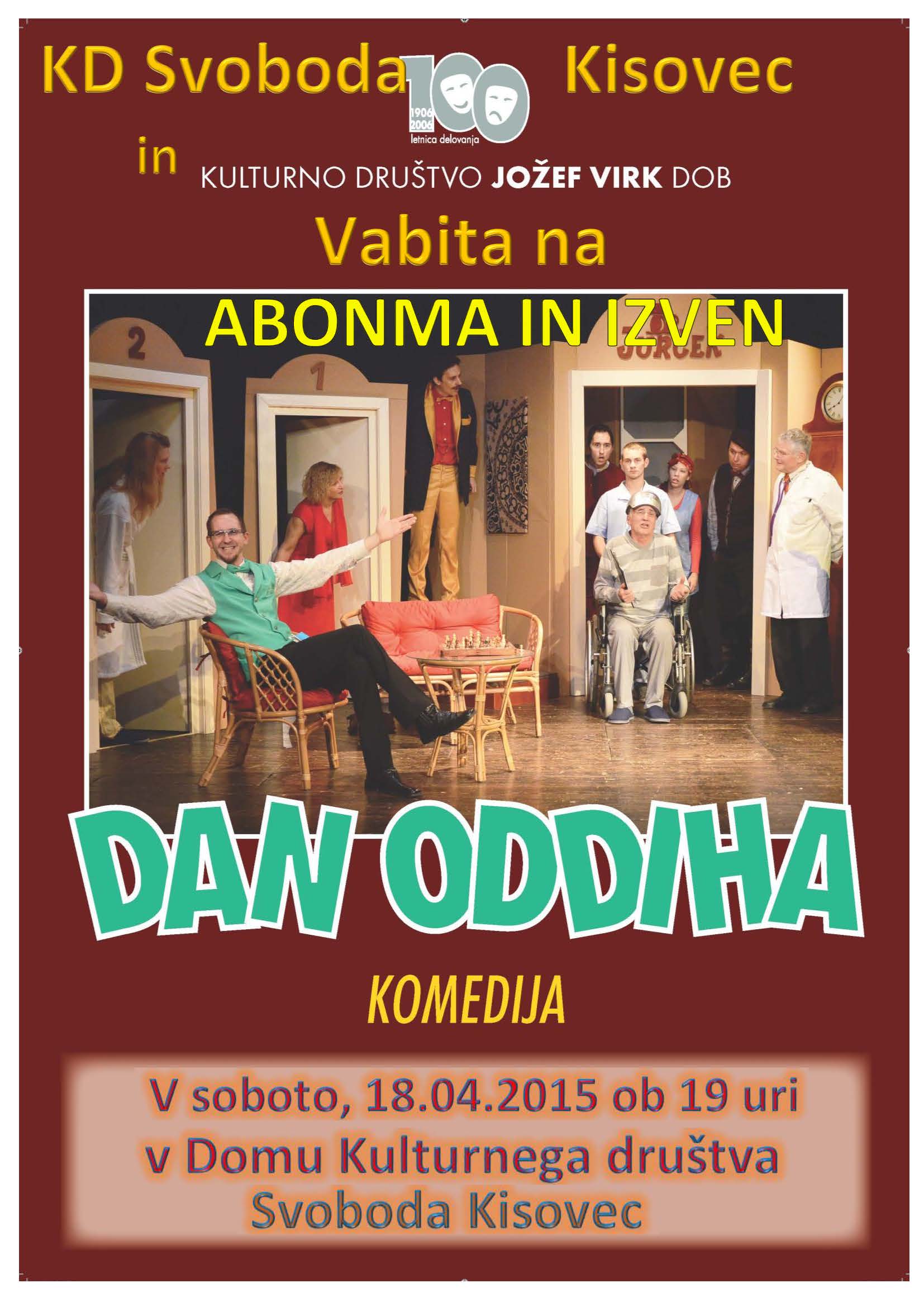 Abonma KD Svoboda Kisovec